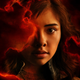 Xochitl Gomez as America Chavez on a poster.